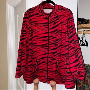 Zip up Top/ Light weight jacket/ sweatshirt